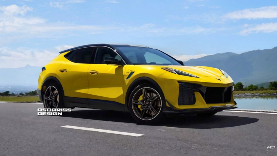 Цифровые версии Chevrolet Corvette: художник показал внедорожник и седан