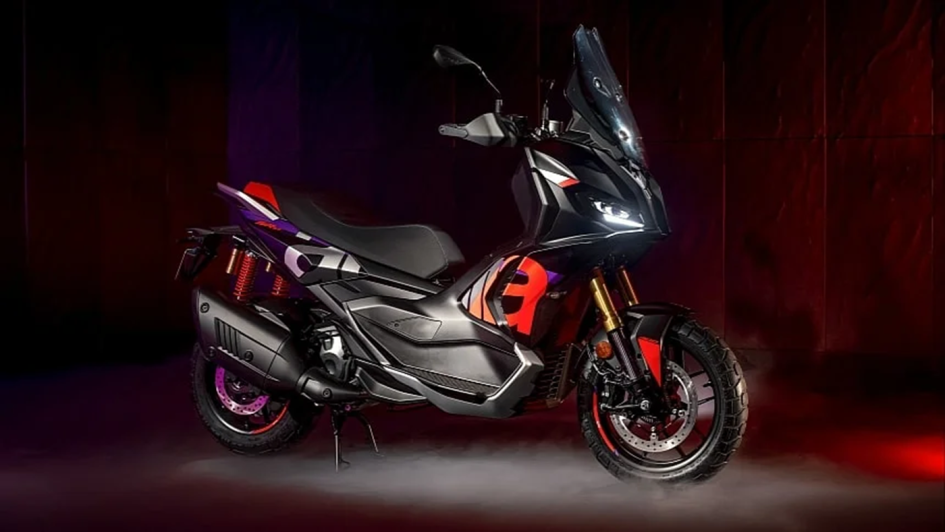 Aprilia выпускает необычный скутер SR GT: сочетание спорта и приключений