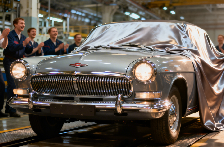 На заводе в Нижнем Новгороде стартовала сборка новых автомобилей Volga - названы сроки запуска продаж