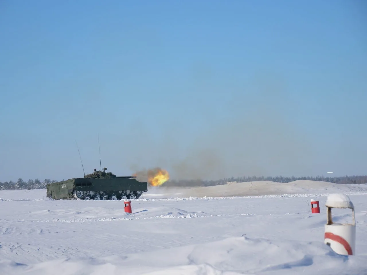 Обкатка «троек»: экипажи БМП-3 завершили подготовку на полигоне Московского военного округа