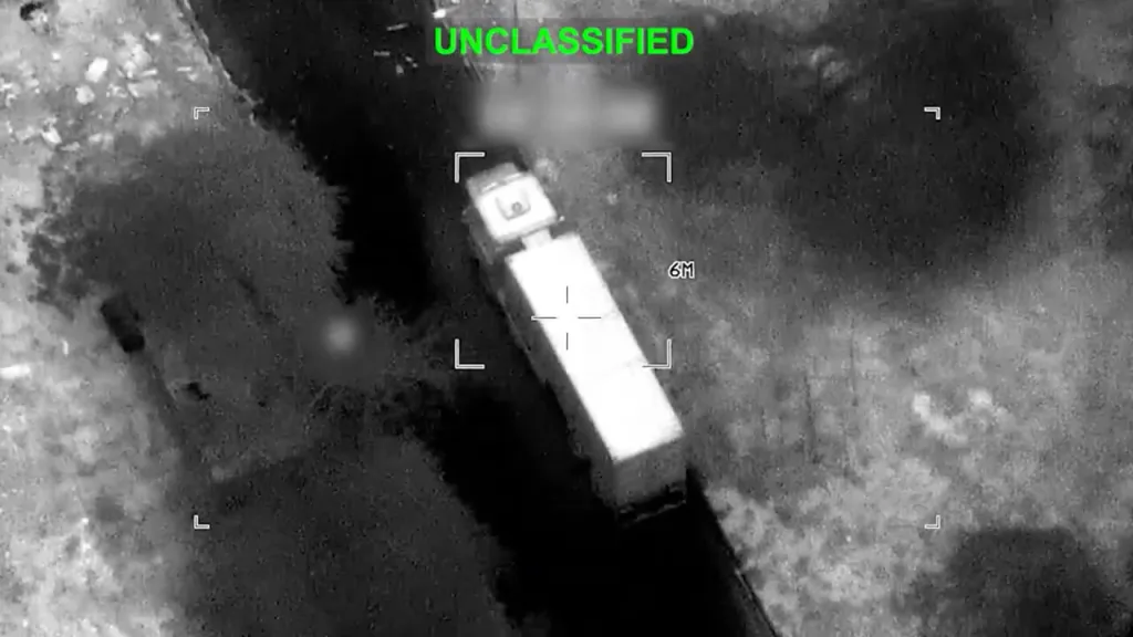 Удары ВВС США по ЗРК Khordad 15, также по замаскированным пусковым установкам ракет и беспилотников Ирана, либо же просто по грузовикам
