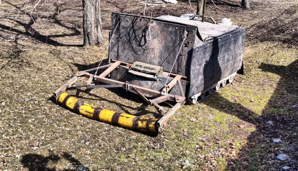 Военнослужащие 4‑й отдельной гвардейской мотострелковой бригады модернизировали НРТК «Курьер», адаптировав его возможности для нужд саперных подразделений