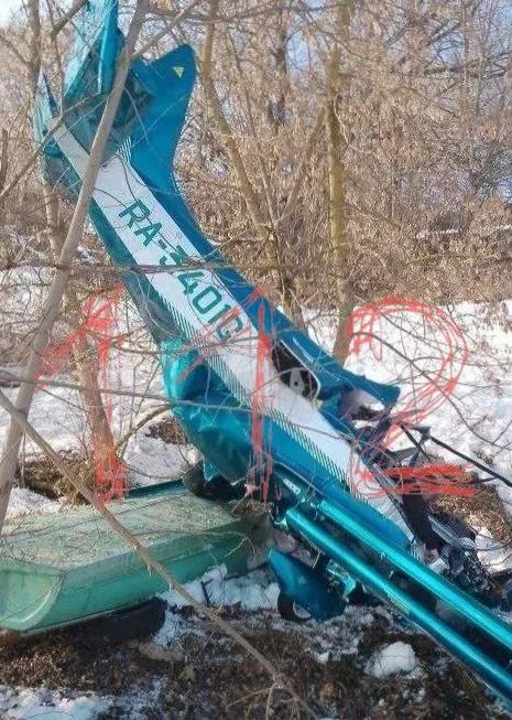 Легкомоторный самолёт упал в подмосковной Коломне, погибли два человека