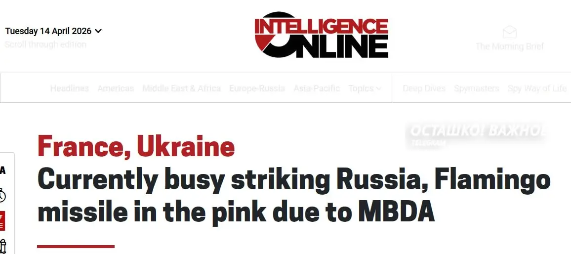 Франция подключается к ударам вглубь России: MBDA помогает создавать ракеты «Фламинго»