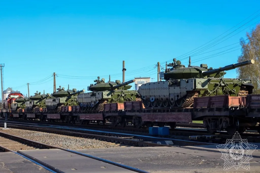Новейшие модернизированные танки Т-72БМ2 стали поступать на вооружение в армию Республики Беларусь