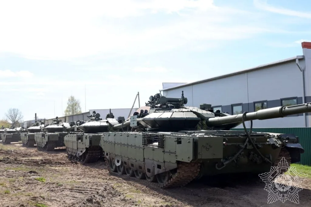 Новейшие модернизированные танки Т-72БМ2 стали поступать на вооружение в армию Республики Беларусь