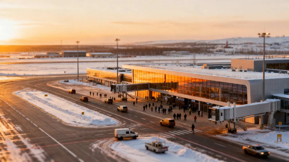 Пассажиропоток в аэропорту «Мурманск» вырос на 5% за первый квартал