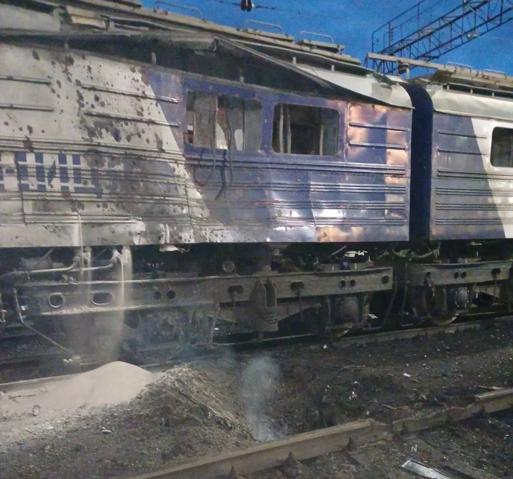 Поражение железнодорожной логистики, энергетики и портового узла