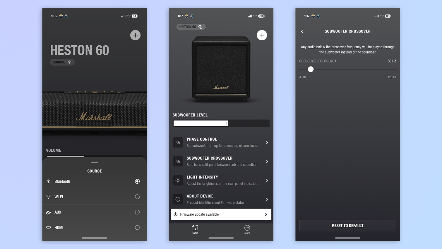 Обзор Marshall Heston 60 в России - производит впечатление реальной угрозы для Sonos картинка Саундбар Marshall Heston 60: звук уровня кино | DGL.RU