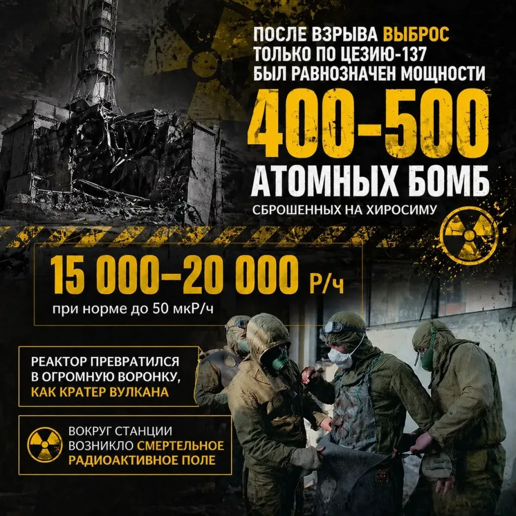 Ровно 40 лет назад случилась крупнейшая авария в истории атомной энергетики