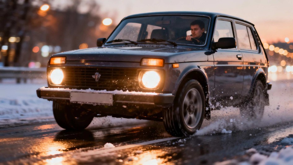 Полный привод на мокрой дороге: почему 4WD и AWD опаснее переднего привода