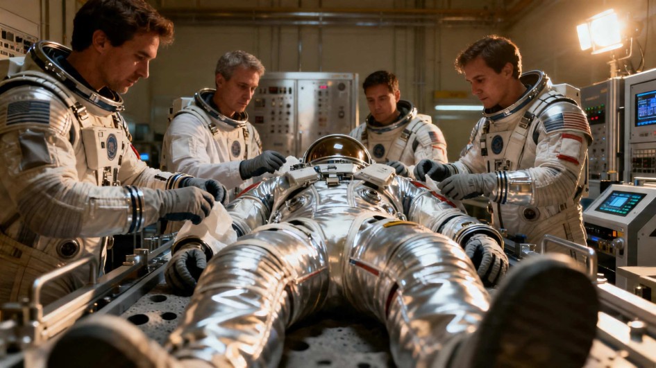 Axiom Space ускоряет испытания лунного скафандра AxEMU для миссии NASA