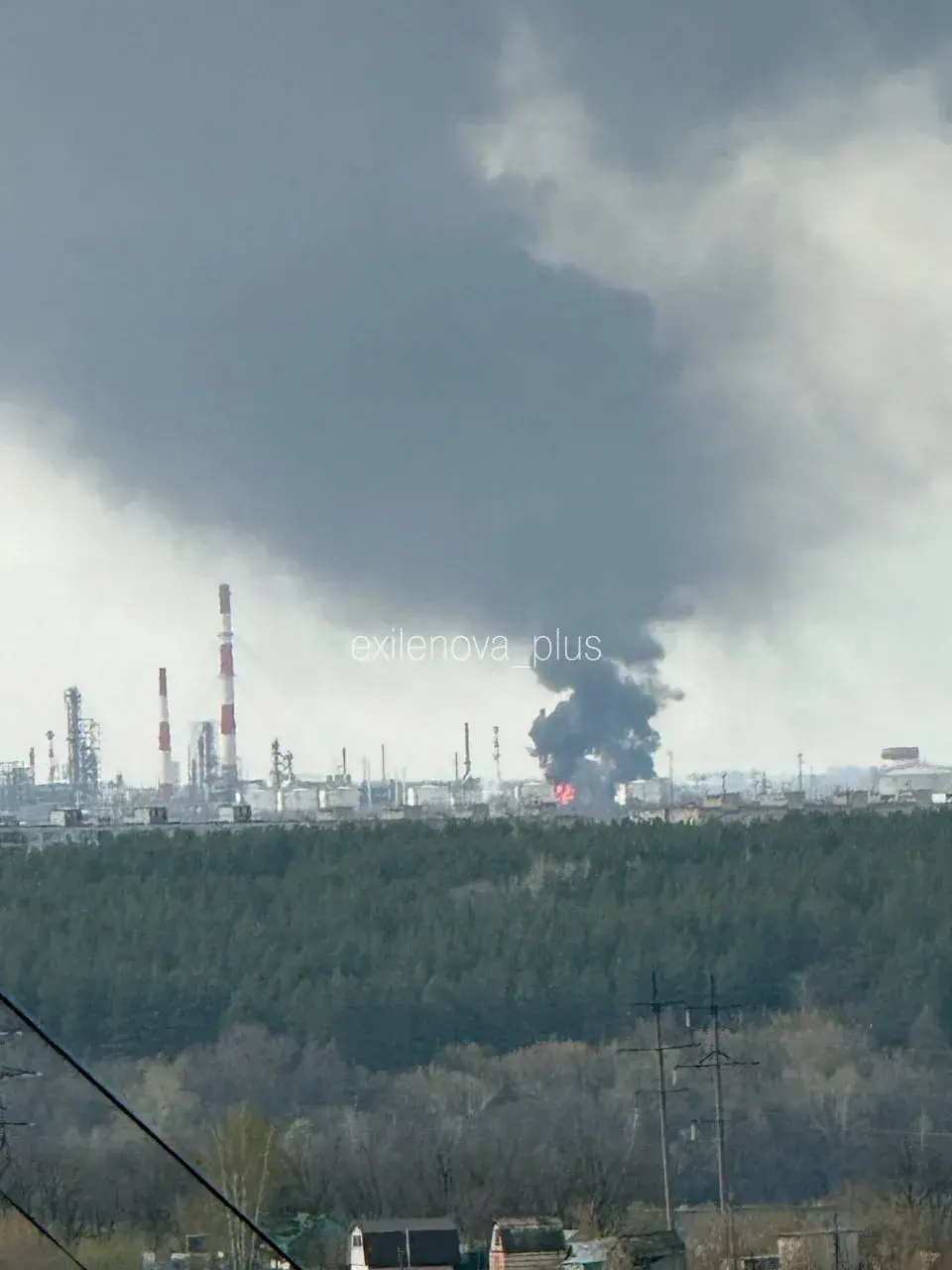 Сразу 5 объектов топливно-энергетического комплекса России были атакованы ВСУ сегодня ночью