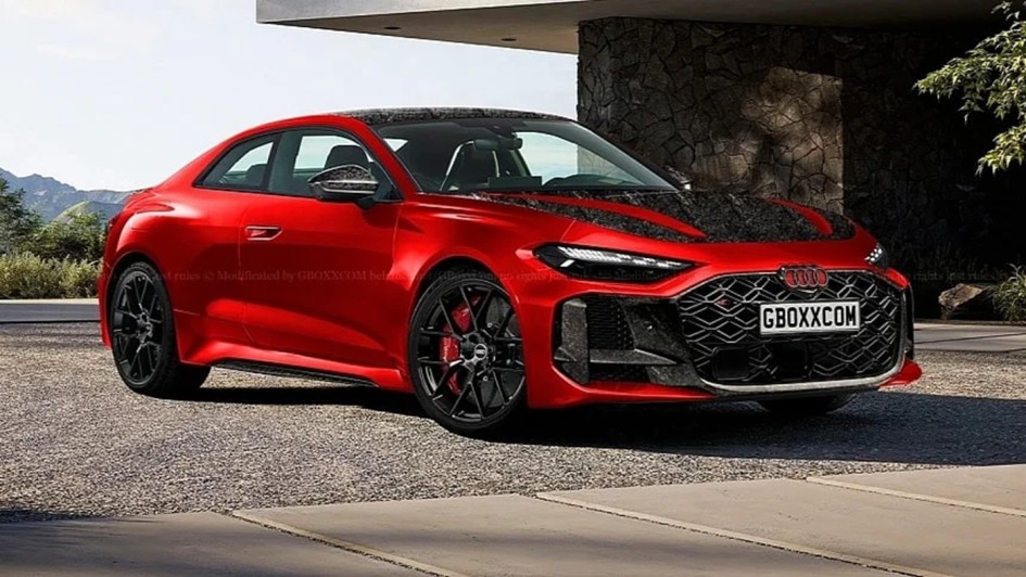 Виртуальный Audi RS 5 Coupe бросает вызов BMW M4 Neue Klasse: битва дизайнов 2026 года