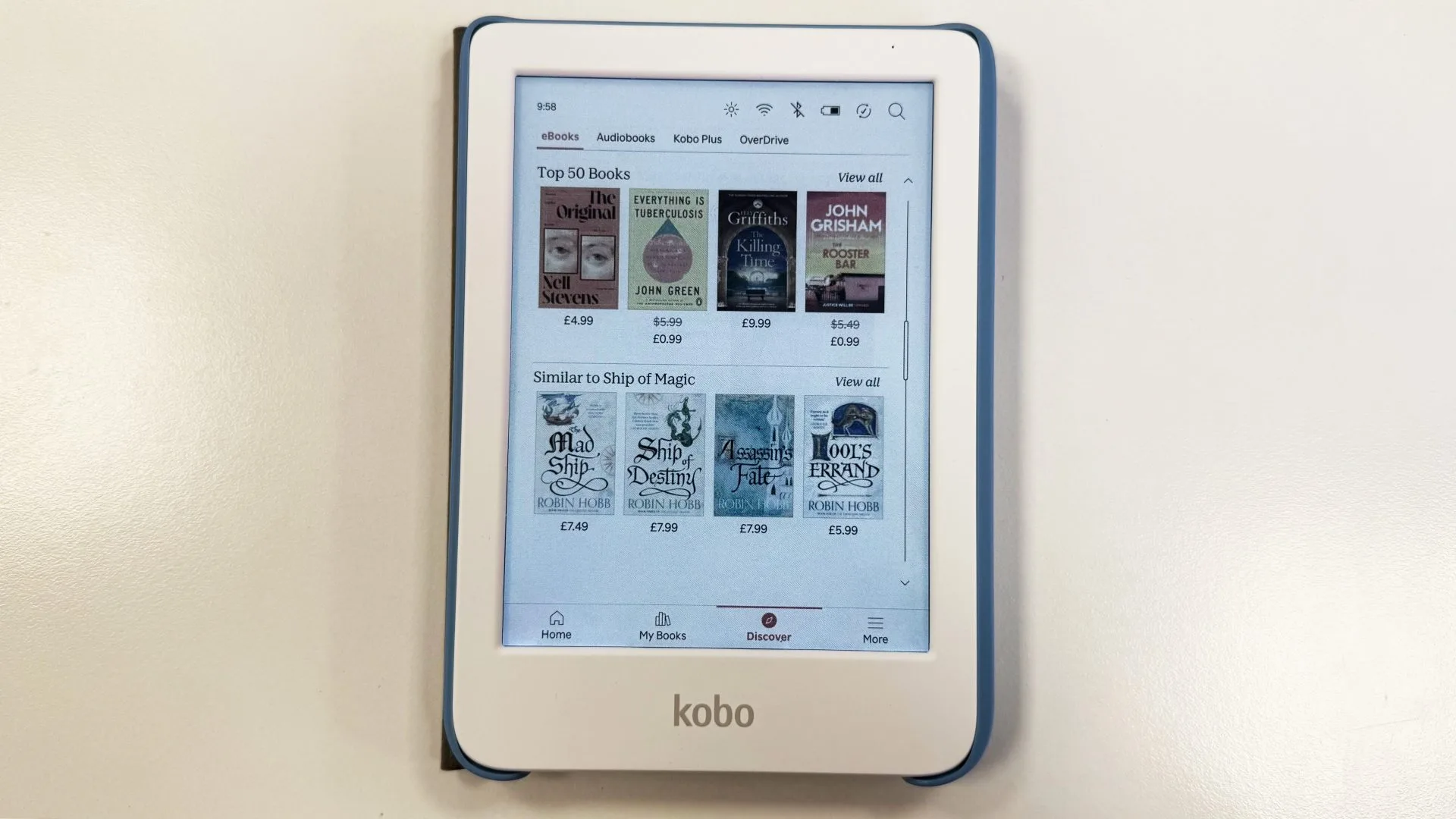 Обзор Kobo Clara Colour - лучшая альтернатива Kindle Colorsoft картинка Электронная книга Kobo Clara Colour и Kindle | DGL.RU