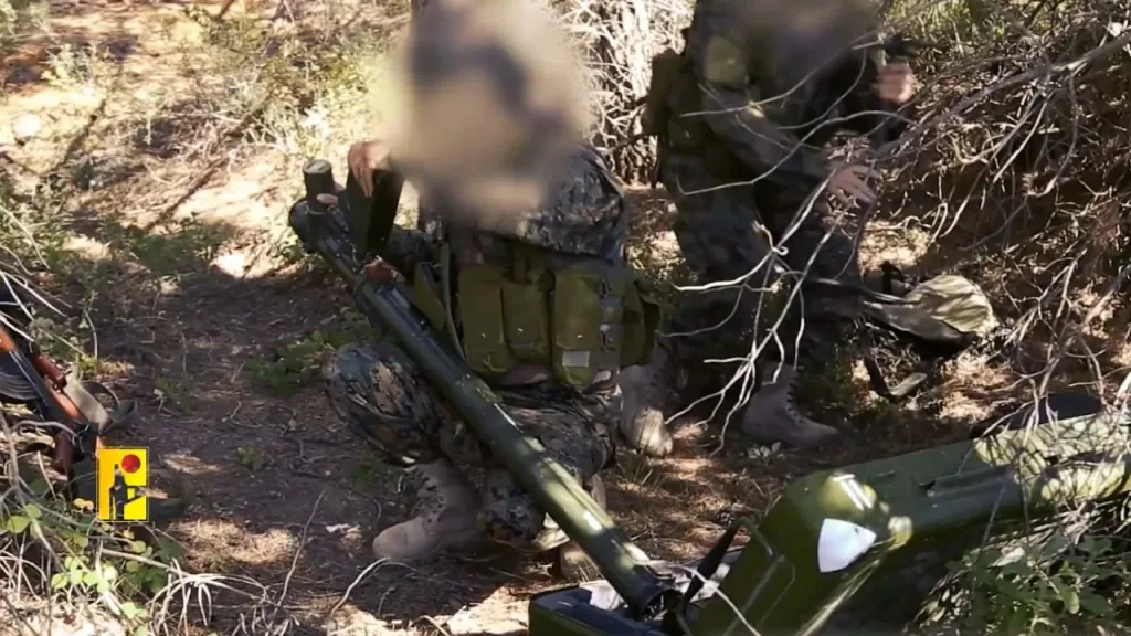 Попытка "Хезболлы" сбить израильский вертолет AH-64 Apache в Ливане пуском из ПЗРК Misagh-1 иранского производства