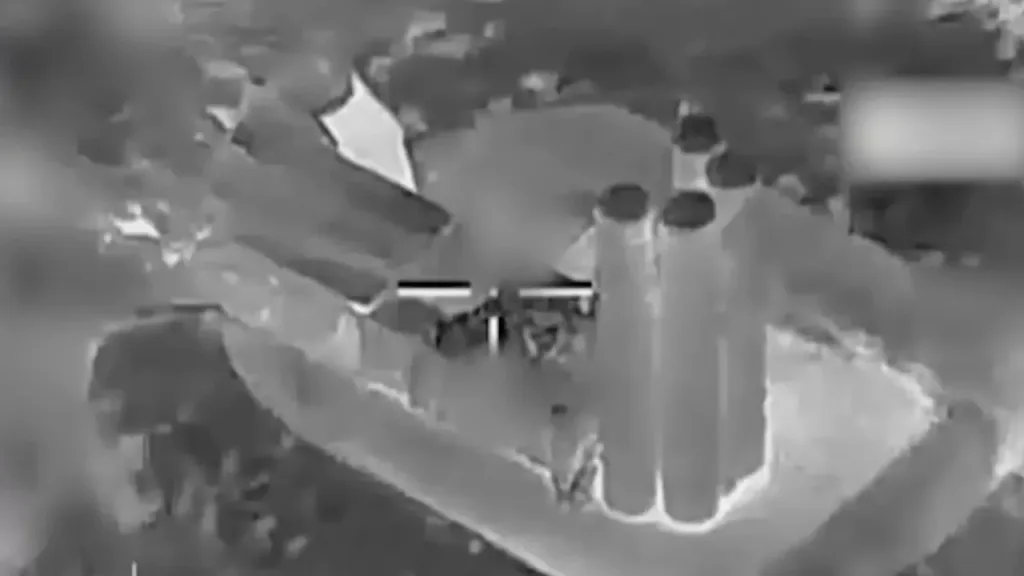 Удар по пусковой установке ЗРК С-300ПМУ-2 Ирана на огневой позиции под Тегераном, а также другим целям, опубликованные Израилем