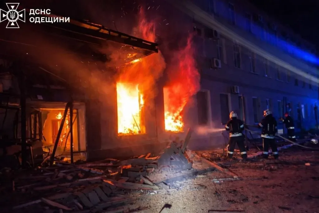 Порты в Одесской области снова оказались под ударами этой ночью