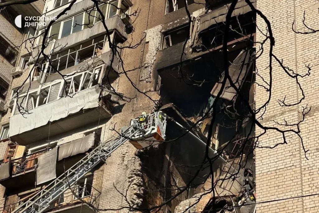 Массовая атака ночью была на Днепропетровск и Кривой Рог