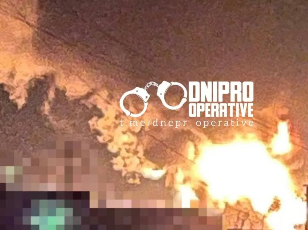 Пылает Днепропетровск: после ударов БПЛА начался крупный пожар