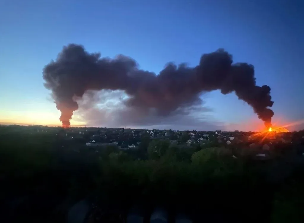 Хроника ударов по территории Украины 24 апреля 2026 года - 25 апреля 2026 года