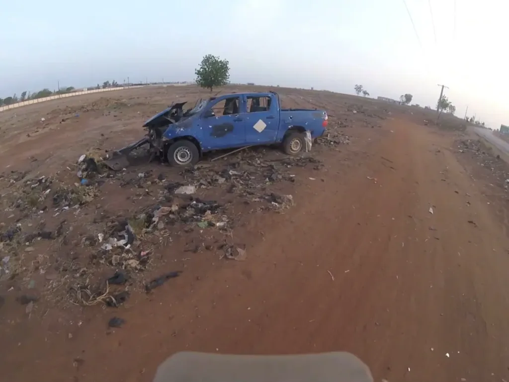 Работа БМП-3 и бойцов "Африканского корпуса" в процессе отражения наката боевиков FLA-JNIM на один из опорников