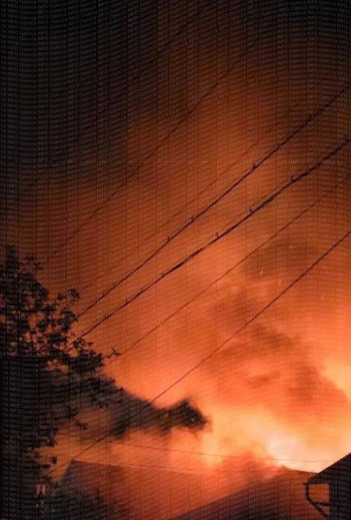 Юг Одесской области под массированным налётом российских БПЛА