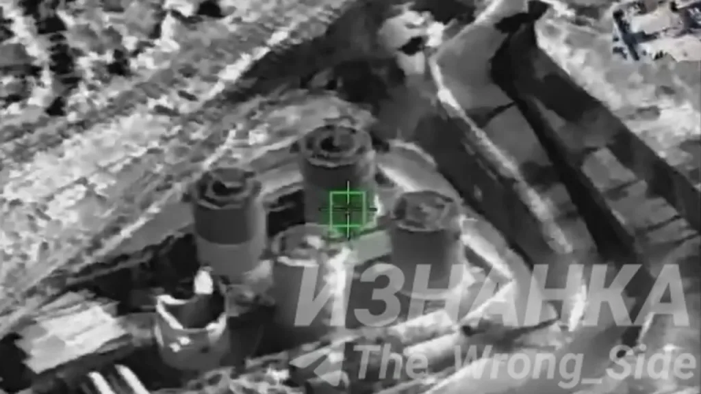 Объективный контроль удара "Гераней" по нефтебазе ООО "Всесвит-Ойл" на окраине Днепропетровска