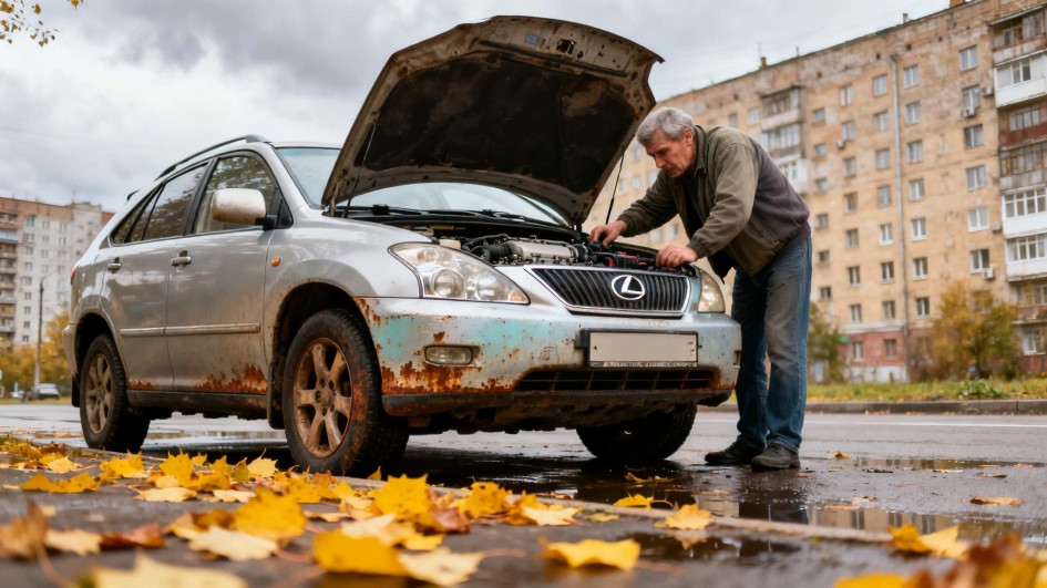 Lexus RX 2006 года с пробегом 550 000 км: какие проблемы ждут владельцев гибридов