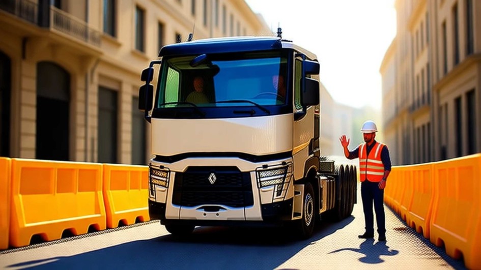 Renault Trucks C480 8×2: новая схема шасси и три управляемые оси для города