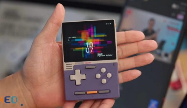 AYANEO воскресила легендарный Game Boy под новым дерзким именем KONKR Pocket BLOCK