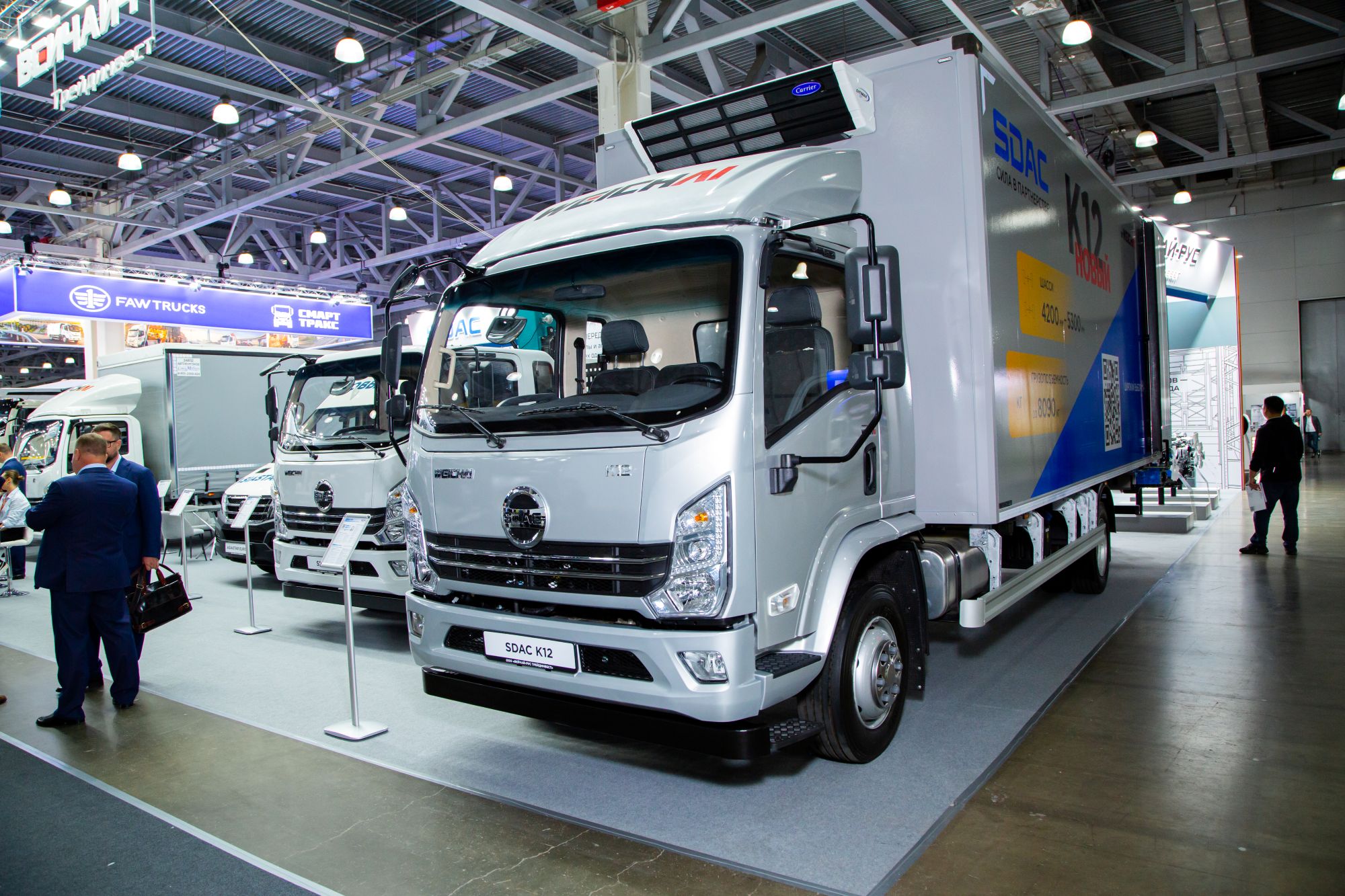 SDAC и Asiastar продемонстрировали новые модели на выставке COMvex 2026 в России