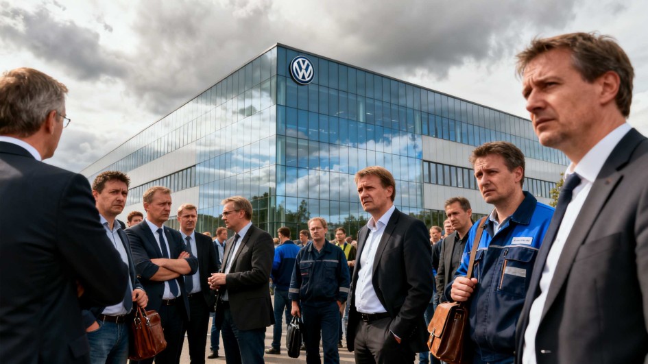 Volkswagen объявил о сокращении 50 тысяч сотрудников и падении прибыли на 14%