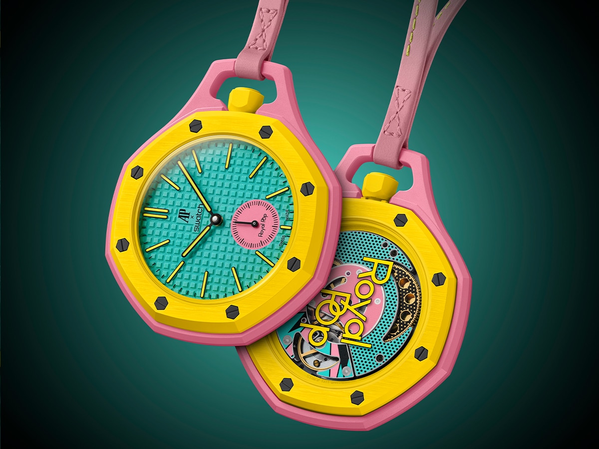 Swatch Royal Pop: кастомные наручные часы | DGL.RU