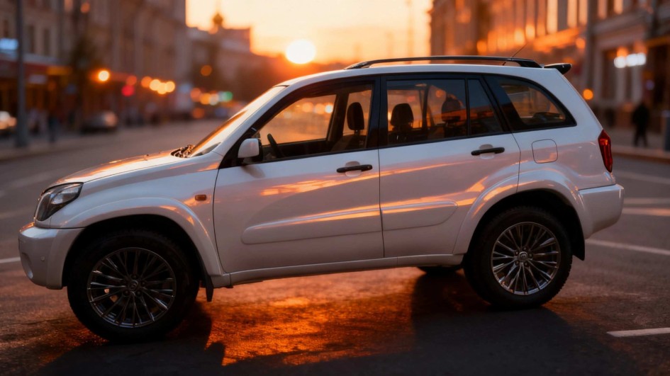 Toyota RAV4 2004 года после реставрации отдают за 4 500 000 рублей