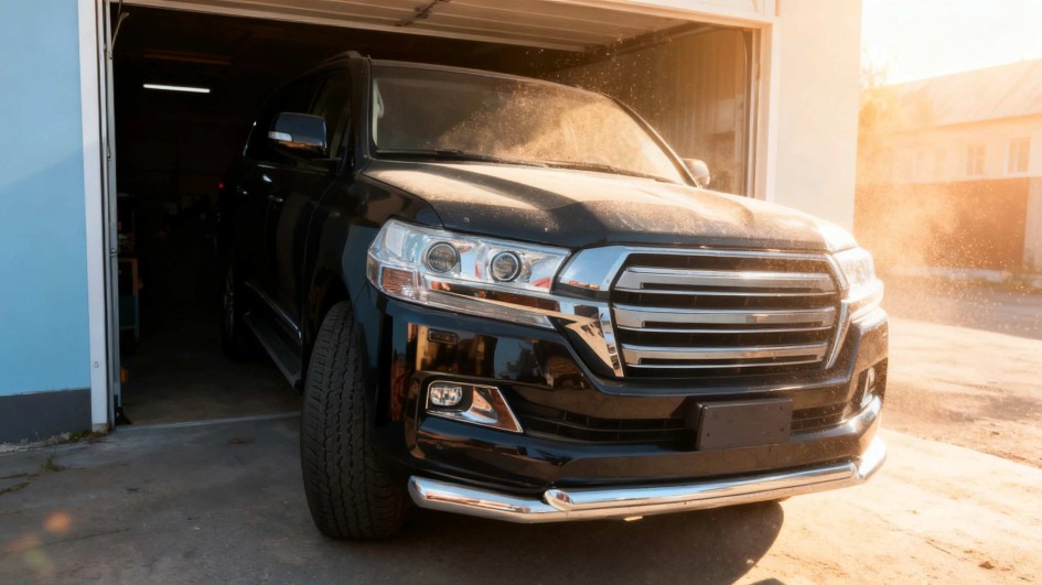 10 лет в гараже: в Кемерово начались торги за редкий Toyota Land Cruiser 2016 с минимальным пробегом