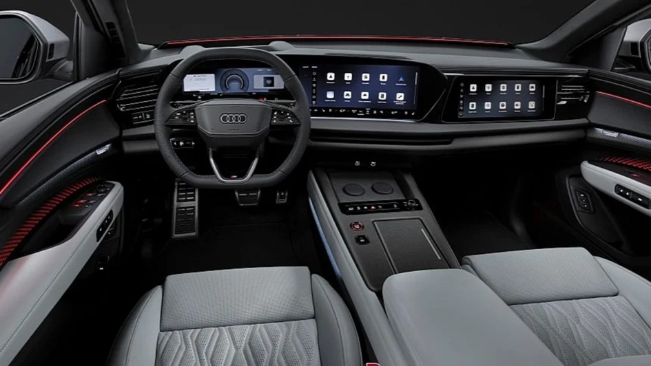 Audi Q9: три экрана, автоматические двери и новые материалы в интерьере