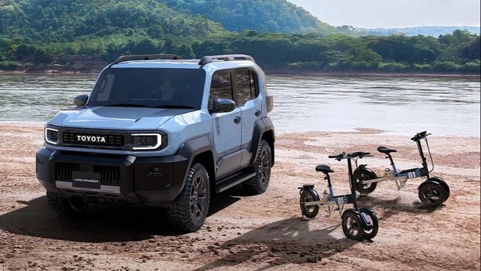 Toyota Land Cruiser FJ Series: компактный внедорожник для Японии с новым электромобилем