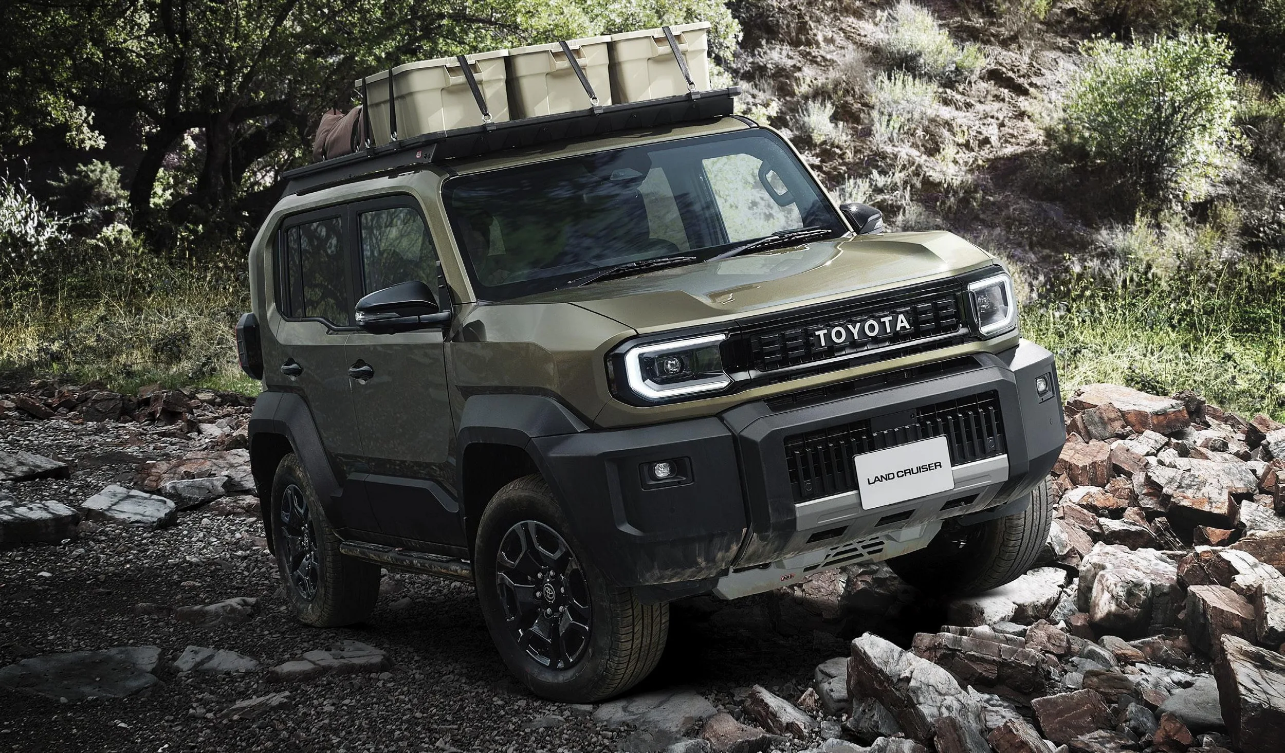 Toyota представила небольшой Land Cruiser FJ для настоящих ценителей бездорожья