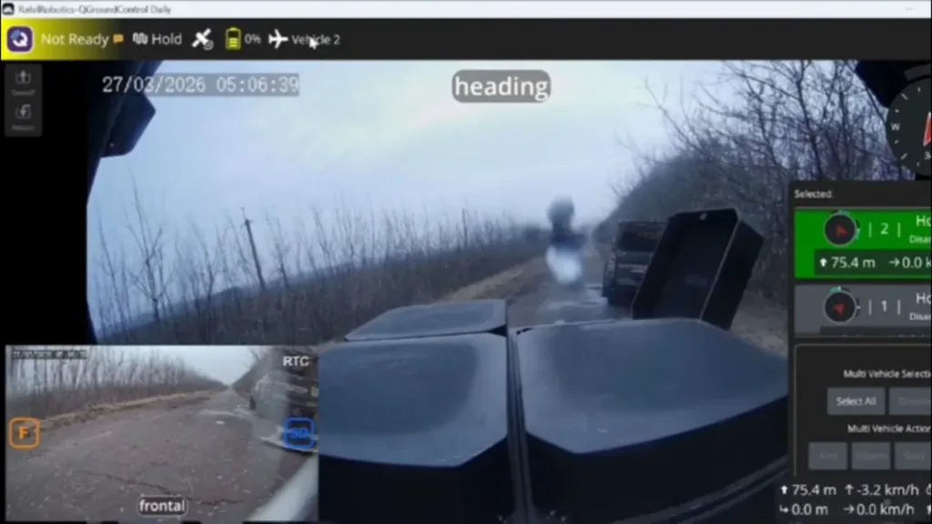 Украинский НРК-носитель FPV-дронов на оптоволокне