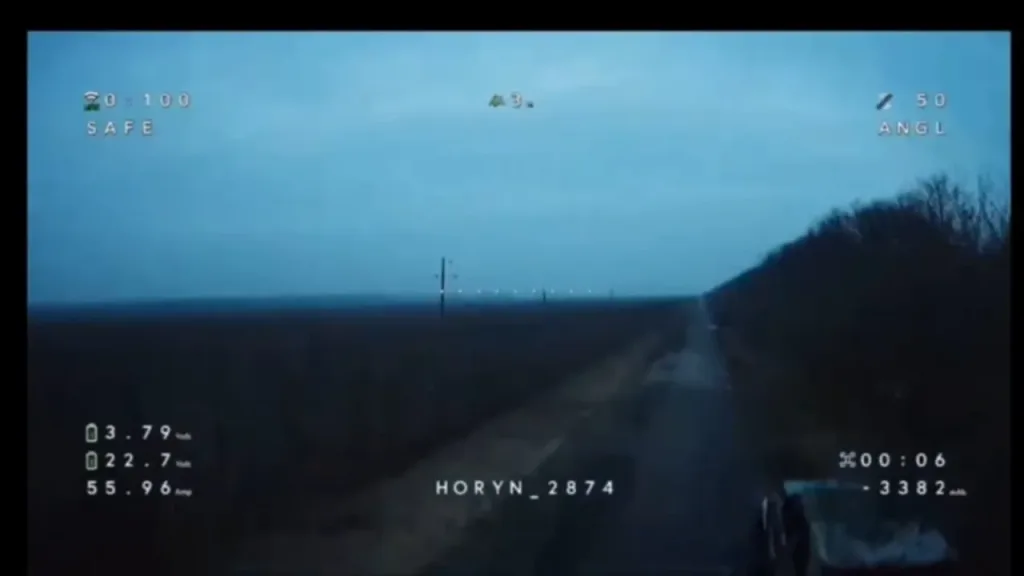 Украинский НРК-носитель FPV-дронов на оптоволокне
