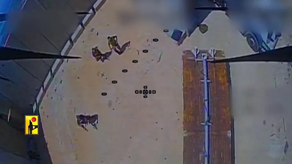 Поражение ПУ ЗРК «Железный купол» (Iron Dome) ударом FPV-дрона «Хезболлы», а затем и личного состава ЦАХАЛ, занимавшегося эвакуацией поврежденной пусковой и сменой позиции для соседней