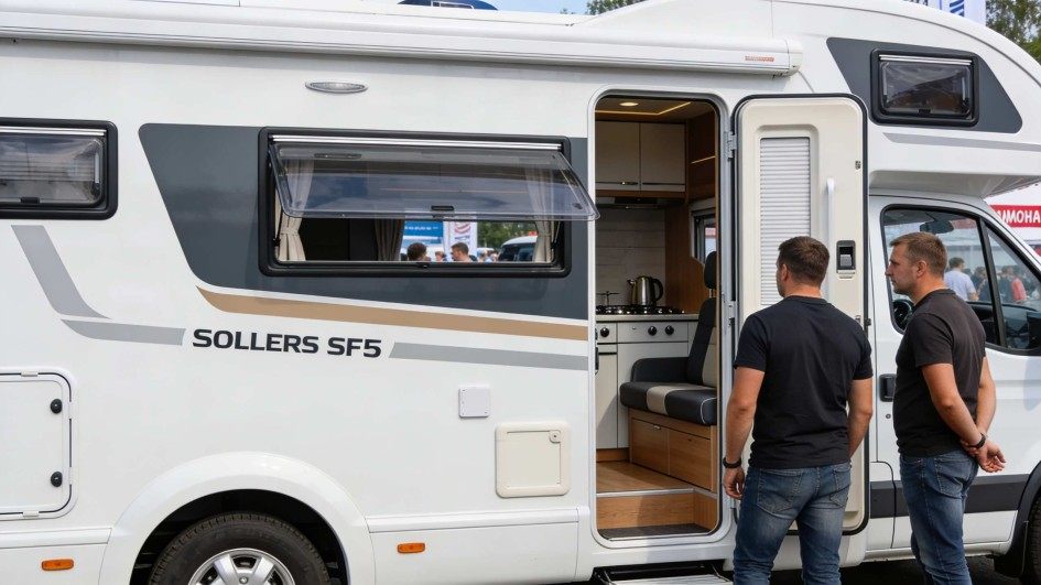 Sollers SF5 стал основой нового автодома: премьера и детали оснащения