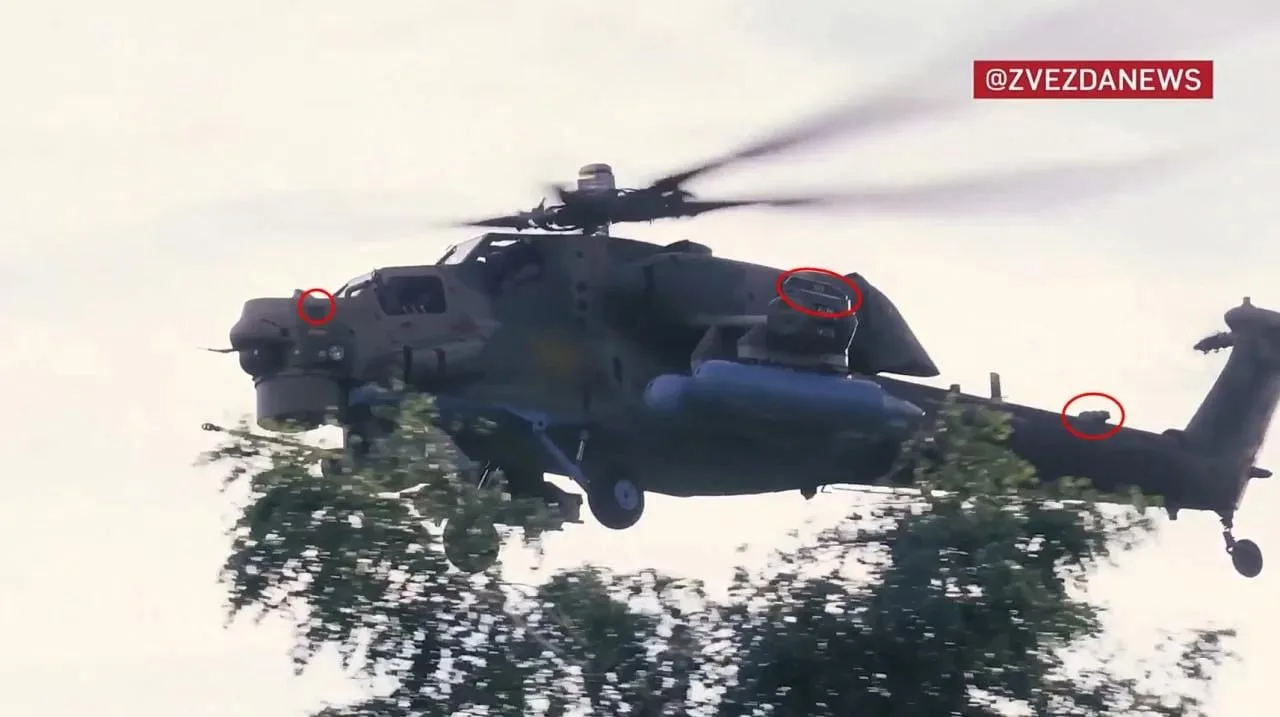 Предположительно, на Ми-28НМ стали устанавливать комплексы РЭБ для противодействия украинским FPV-дронам