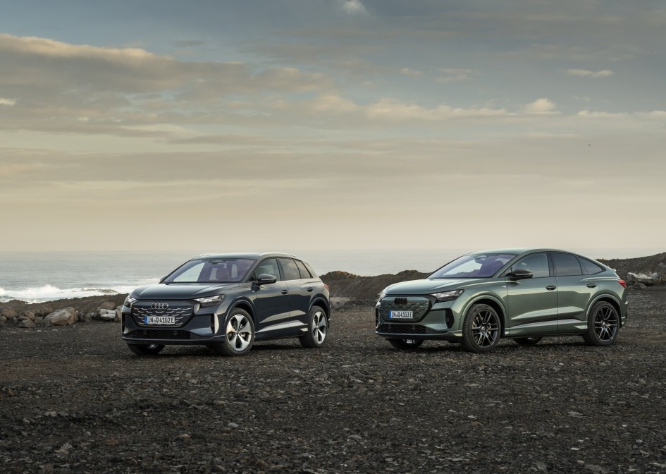 Audi Q4 e-tron: обновление с новым интерьером, мотором и увеличенной дальностью
