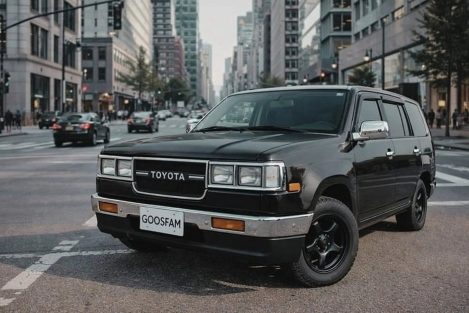 Toyota Probox получил комплект для превращения в стиль Land Cruiser 60