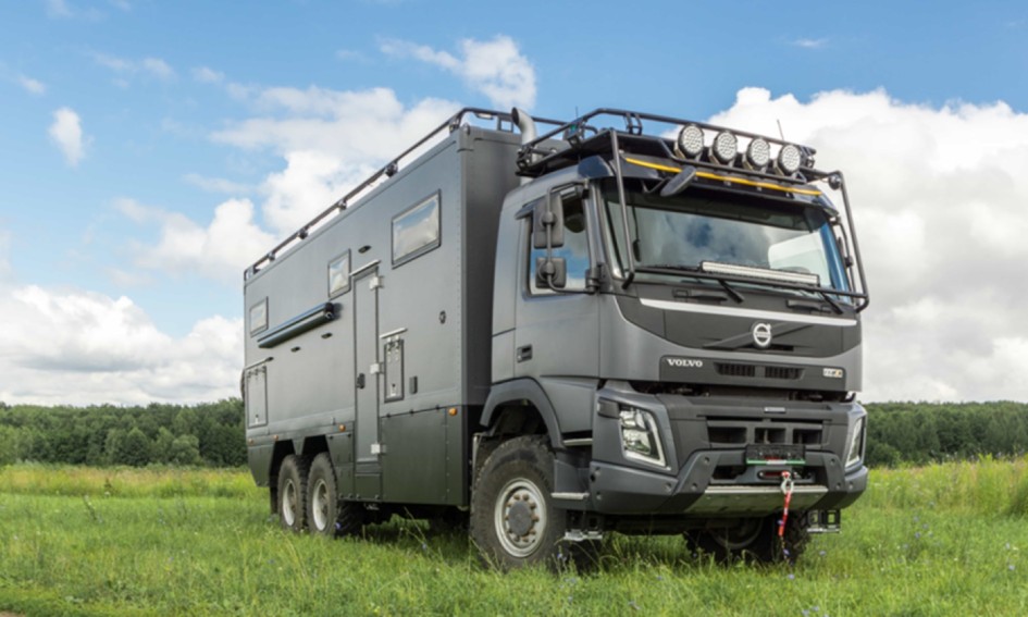 Volvo FMX 6x6: новый стандарт автодомов для автономных путешествий по России