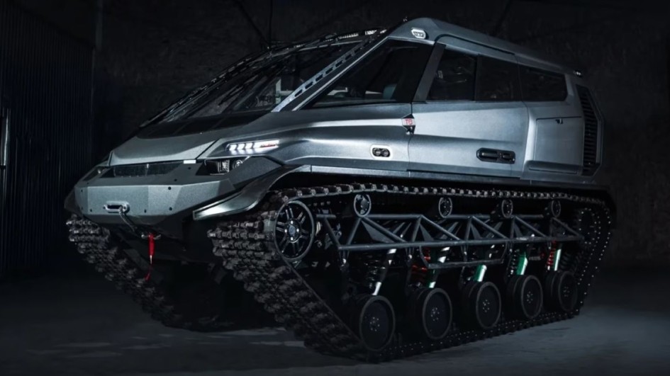 Visuva T8: российский вездеход на гусеницах дебютировал на ПМЭФ-2026