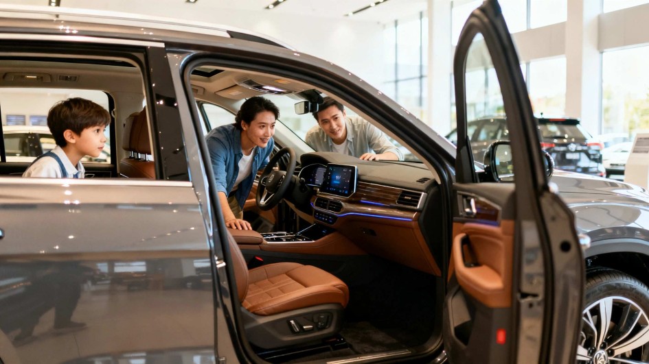 Volkswagen Tayron eHybrid: тест семиместного кроссовера с рекордной дальностью хода