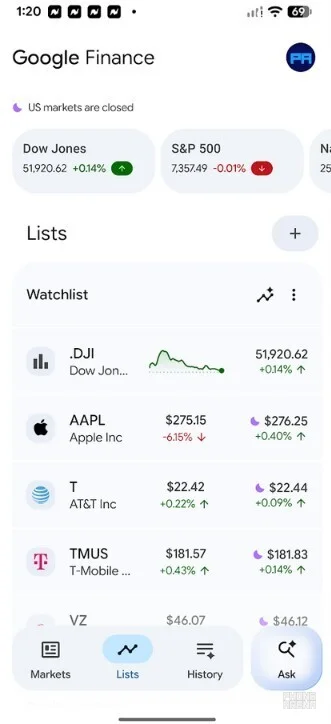 Теперь за вашим портфелем следит искусственный интеллект: Gemini AI превратил Google Finance в умного охотника за акциями.